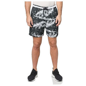 Reebok Men's Hoopwear Transition Shorts, Black/White, XXL